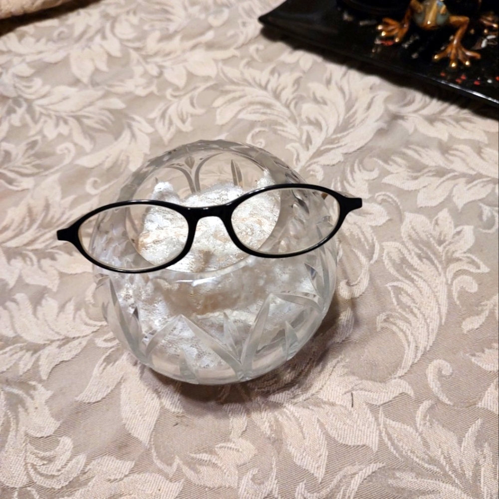 👓 Classic 90's Italian Made Black & Caramel Prescription Eyeglasses - Picture 5 of 16